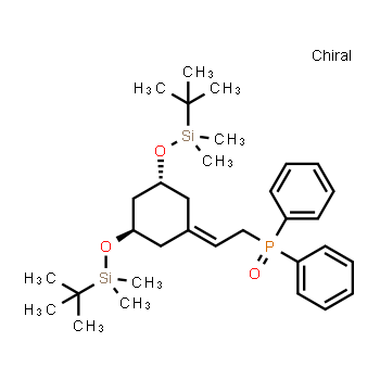 139356-39-1 | (1R,3R)-1,3-bis((tert-butyldimethyl)silanyloxy)-5-[2-(diphenylphosphinoyl)-ethylidene]cyclohexane