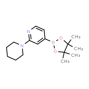 1402166-06-6 | 2-(piperidin-1-yl)-4-(4,4,5,5-tetramethyl-1,3,2-dioxaborolan-2-yl)pyridine