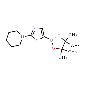 1402166-69-1 | 2-(piperidin-1-yl)-5-(4,4,5,5-tetramethyl-1,3,2-dioxaborolan-2-yl)thiazole