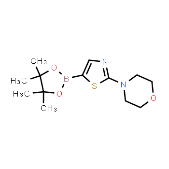 1402172-49-9 | 4-(5-(4,4,5,5-tetramethyl-1,3,2-dioxaborolan-2-yl)thiazol-2-yl)morpholine