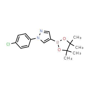 1402174-37-1 | 1-(4-chlorophenyl)-4-(4,4,5,5-tetramethyl-1,3,2-dioxaborolan-2-yl)-1H-pyrazole