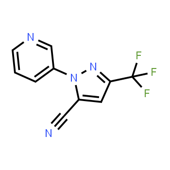 1402585-36-7 | 1-(3-Pyridinyl)-3-(trifluoromethyl)-1H-pyrazole-5-carbonitrile