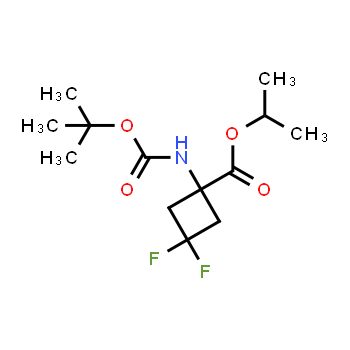 1403766-72-2 | propan-2-yl 1-{[(tert-butoxy)carbonyl]amino}-3,3-difluorocyclobutane-1-carboxylate