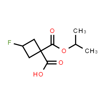 1403766-90-4 | 3-fluoro-1-[(propan-2-yloxy)carbonyl]cyclobutane-1-carboxylic acid