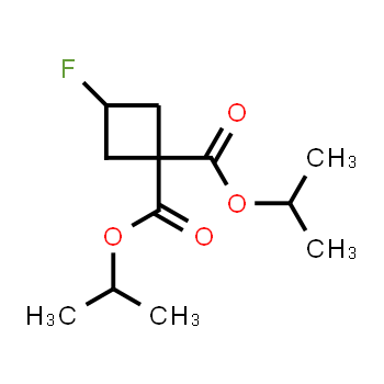 1403767-29-2 | 1,1-bis(propan-2-yl) 3-fluorocyclobutane-1,1-dicarboxylate