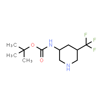 1405128-48-4 | tert-butyl N-[5-(trifluoromethyl)piperidin-3-yl]carbamate