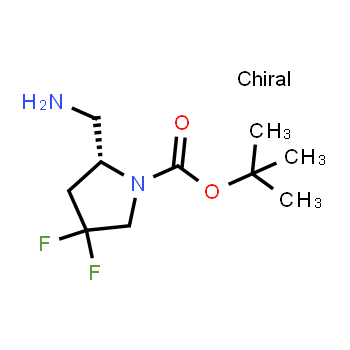 1407991-24-5 | tert-butyl (2R)-2-(aminomethyl)-4,4-difluoropyrrolidine-1-carboxylate