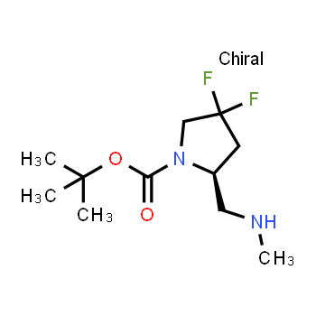 1407997-82-3 | tert-butyl (2S)-4,4-difluoro-2-[(methylamino)methyl]pyrrolidine-1-carboxylate