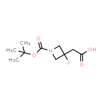 1408074-68-9 | 2-{1-[(tert-butoxy)carbonyl]-3-fluoroazetidin-3-yl}acetic acid