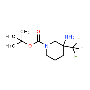 1408075-51-3 | tert-butyl 3-amino-3-(trifluoromethyl)piperidine-1-carboxylate