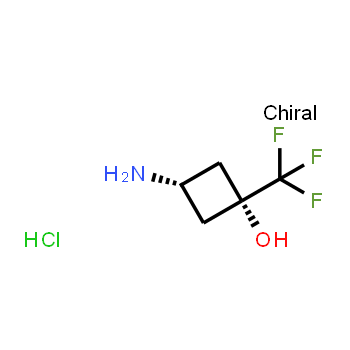 1408075-93-3 | cis-3-amino-1-(trifluoromethyl)cyclobutan-1-ol hydrochloride