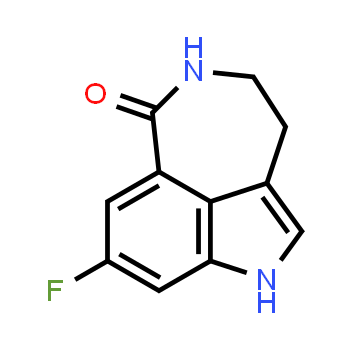 1408282-26-7 | 8-fluoro-1,3,4,5-tetrahydro-azepino[5,4,3-cd]indol-6-one