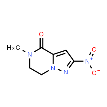 1408327-48-9 | 5-Methyl-2-nitro-6,7-dihydropyrazolo[1,5-a]pyrazin-4(5H)-one