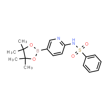 1416338-07-2 | N-(5-(4,4,5,5-tetramethyl-1,3,2-dioxaborolan-2-yl)pyridin-2-yl)benzenesulfonamide