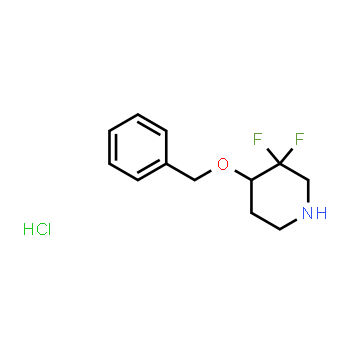 1416440-29-3 | 4-(benzyloxy)-3,3-difluoropiperidine hydrochloride