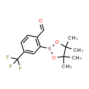 1416721-24-8 | 2-(4,4,5,5-tetramethyl-1,3,2-dioxaborolan-2-yl)-4-(trifluoromethyl)benzaldehyde