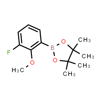 1417301-67-7 | 2-(3-fluoro-2-methoxyphenyl)-4,4,5,5-tetramethyl-1,3,2-dioxaborolane