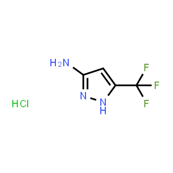 1418117-74-4 | 3-AMino-5-(trifluoroMethyl)pyrazole Hydrochloride