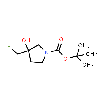 1419101-44-2 | tert-butyl 3-(fluoromethyl)-3-hydroxypyrrolidine-1-carboxylate