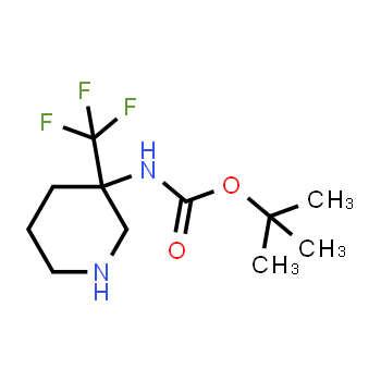 1419101-52-2 | tert-butyl N-[3-(trifluoromethyl)piperidin-3-yl]carbamate