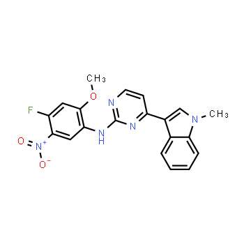 1421372-94-2 | N-(4-fluoro-2-methoxy-5-nitrophenyl)-4-(1-methyl-1H-indol-3-yl)pyrimidin-2-amine