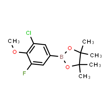 1422022-15-8 | 2-(3-chloro-5-fluoro-4-methoxyphenyl)-4,4,5,5-tetramethyl-1,3,2-dioxaborolane