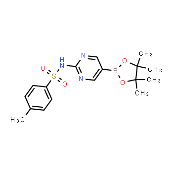 1422270-37-8 | 4-methyl-N-(5-(4,4,5,5-tetramethyl-1,3,2-dioxaborolan-2-yl)pyrimidin-2-yl)benzenesulfonamide