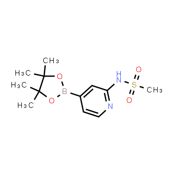 1425045-88-0 | N-(4-(4,4,5,5-tetramethyl-1,3,2-dioxaborolan-2-yl)pyridin-2-yl)methanesulfonamide