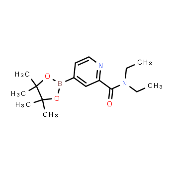 1425334-52-6 | N,N-diethyl-4-(4,4,5,5-tetramethyl-1,3,2-dioxaborolan-2-yl)picolinamide