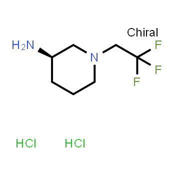 1426422-82-3 | (3R)-3-Piperidinamine, 1-(2,2,2-trifluoroethyl)-, dihydrochloride