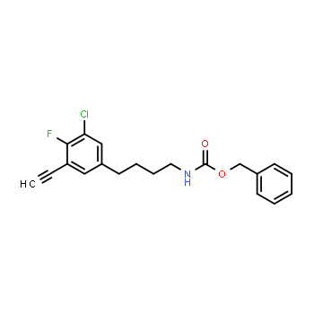 1427039-32-4 | benzyl N-[4-(3-chloro-5-ethynyl-4-fluorophenyl)butyl]carbamate