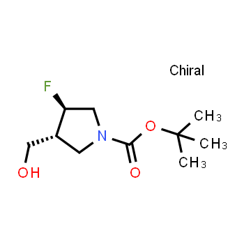 1428776-42-4 | rel-tert-butyl (3R,4R)-3-fluoro-4-(hydroxymethyl)pyrrolidine-1-carboxylate