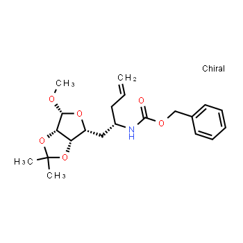 1431134-88-1 | benzyl (S)-1-((3aS,4R,6R,6aS)-6-methoxy-2,2-dimethyltetrahydrofuro[3,4-d][1,3]dioxol-4-yl)pent-4-en-2-ylcarbamate