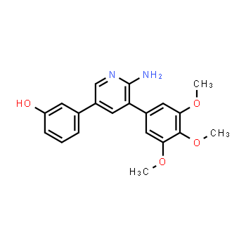 1431985-92-0 | 3-(6-amino-5-(3,4,5-trimethoxyphenyl)pyridin-3-yl)phenol