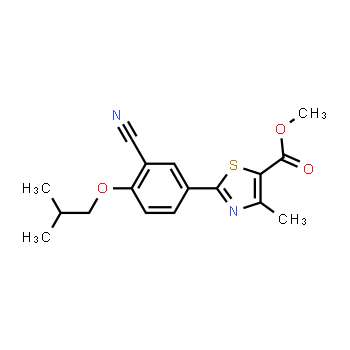 144060-53-7 | Methyl 2-[3-cyano-4-(2-methylpropoxy)phenyl]-4-methylthiazole-5-carboxylate