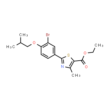 144060-96-8 | Ethyl 2-(3-bromo-4-isobutoxyphenyl)-4-methyl-5-thiazolecarboxylate