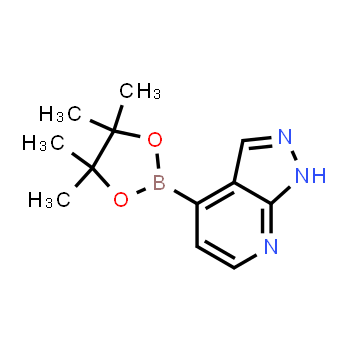 1443111-86-1 | 4-(4,4,5,5-tetramethyl-1,3,2-dioxaborolan-2-yl)-1H-pyrazolo[3,4-b]pyridine