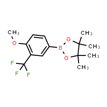 1445019-24-8 | 2-(4-methoxy-3-(trifluoromethyl)phenyl)-4,4,5,5-tetramethyl-1,3,2-dioxaborolane