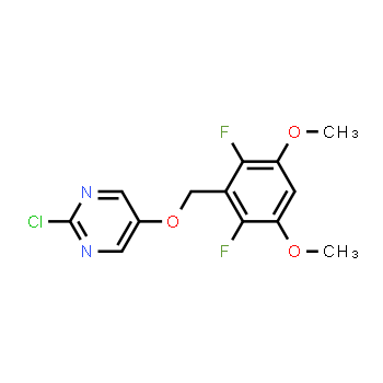 1453211-61-4 | 2-chloro-5-[(2,6-difluoro-3,5-dimethoxyphenyl)methoxy]pyrimidine