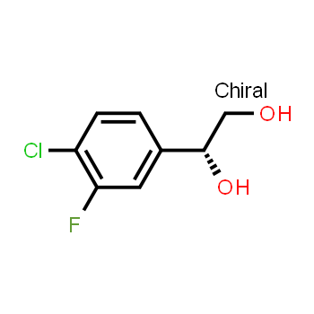 1453854-84-6 | (1R)-1-(4-chloro-3-fluorophenyl)ethane-1,2-diol