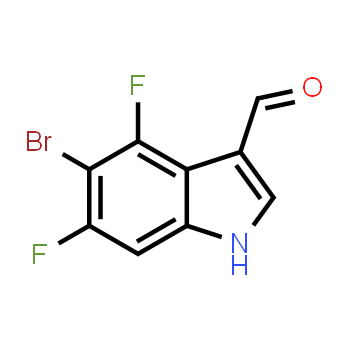 1467059-98-8 | 5-bromo-4,6-difluoro-1H-indole-3-carbaldehyde