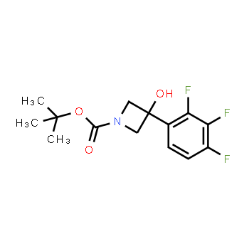 1468572-12-4 | tert-butyl 3-hydroxy-3-(2,3,4-trifluorophenyl)azetidine-1-carboxylate