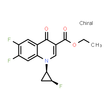 1470024-53-3 | ethyl 6,7-difluoro-1-[(1R,2S)-2-fluorocyclopropyl]-4-oxo-1,4-dihydroquinoline-3-carboxylate