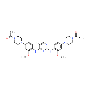 1472795-20-2 | 1,1'-(4,4'-(((5-chloropyrimidine-2,4-diyl)bis(azanediyl))bis(3-methoxy-4,1-phenylene))bis(piperazine-4,1-diyl))diethanone