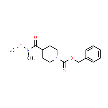 148148-48-5 | BENZYL 4-(N-METHOXY-N-METHYLCARBAMOYL)PIPERIDINE-1-CARBOXYLATE