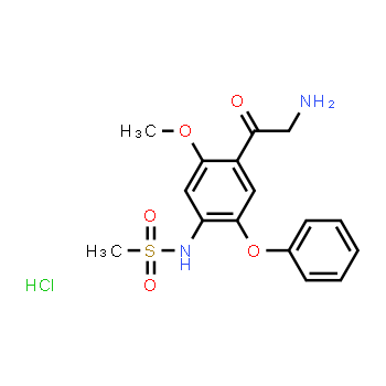 149436-41-9 | N-(4-(2-aminoacetyl)-5-methoxy-2-phenoxyphenyl)methanesulfonamide hydrochloride