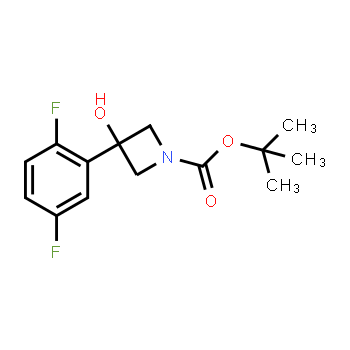 1495197-97-1 | tert-butyl 3-(2,5-difluorophenyl)-3-hydroxyazetidine-1-carboxylate