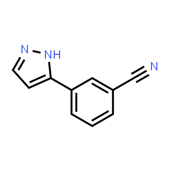 149739-51-5 | 3-(2H-pyrazol-3-yl)benzonitrile