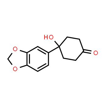 150019-57-1 | 4-(benzo[d][1,3]dioxol-5-yl)-4-hydroxycyclohexan-1-one