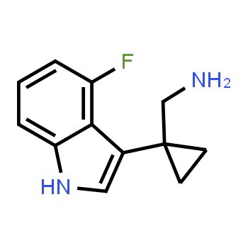 1501903-29-2 | [1-(4-fluoro-1H-indol-3-yl)cyclopropyl]methanamine